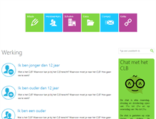 Tablet Screenshot of clbleieland.be